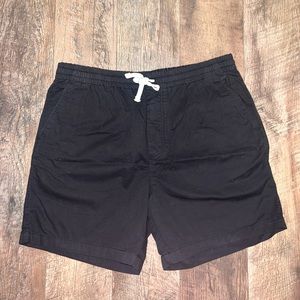 J Crew Men’s 6” Shorts Large Black Excellent Condition!
